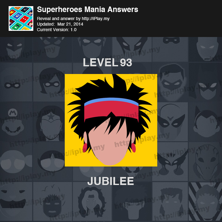 Superheroes Mania Level 93