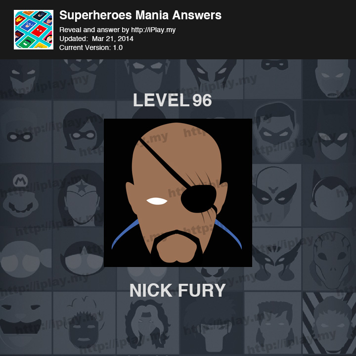 Superheroes Mania Level 96