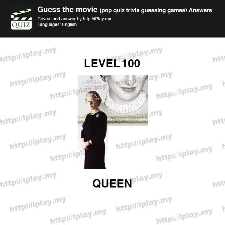 Guess the movie pop quiz Level 100