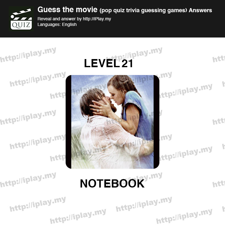 Guess the movie pop quiz Level 21