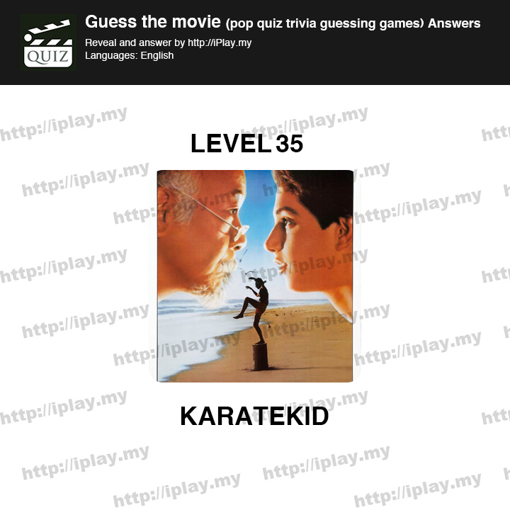 Guess the movie pop quiz Level 35