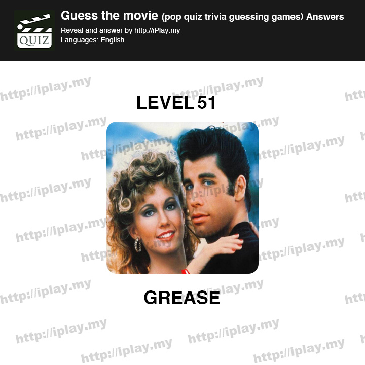 Guess the movie pop quiz Level 51