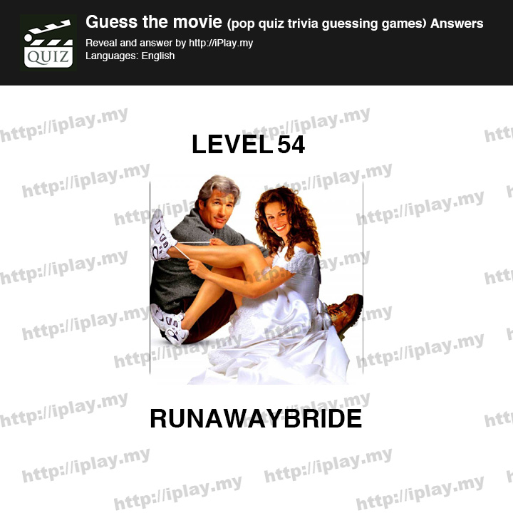Guess the movie pop quiz Level 54