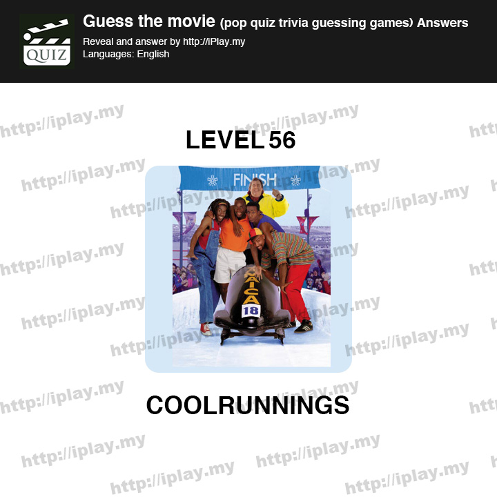 Guess the movie pop quiz Level 56