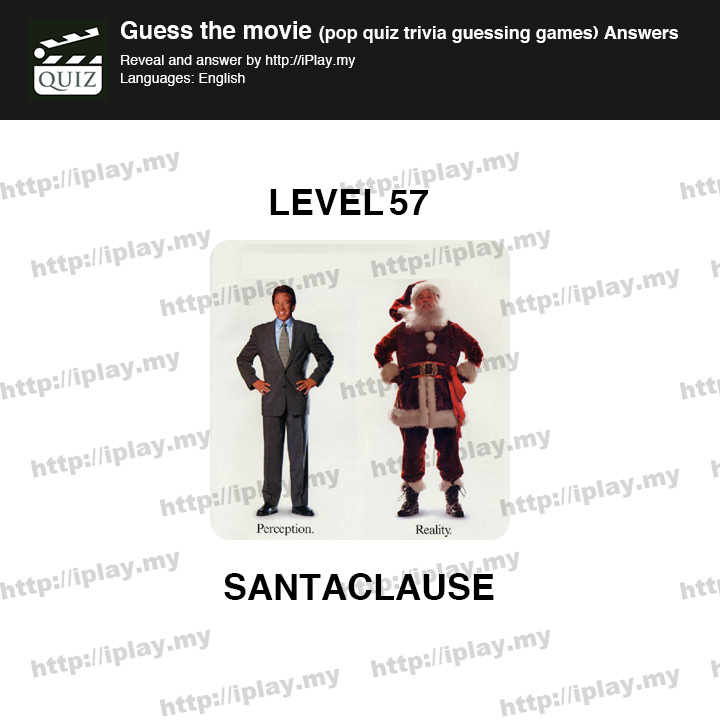 Guess the movie pop quiz Level 57