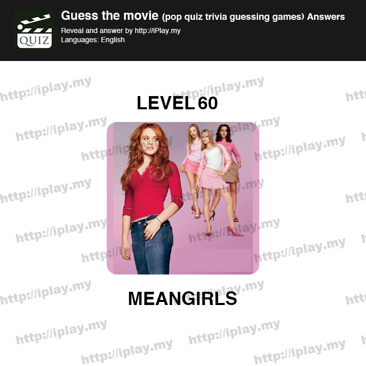 Guess the movie pop quiz Level 60