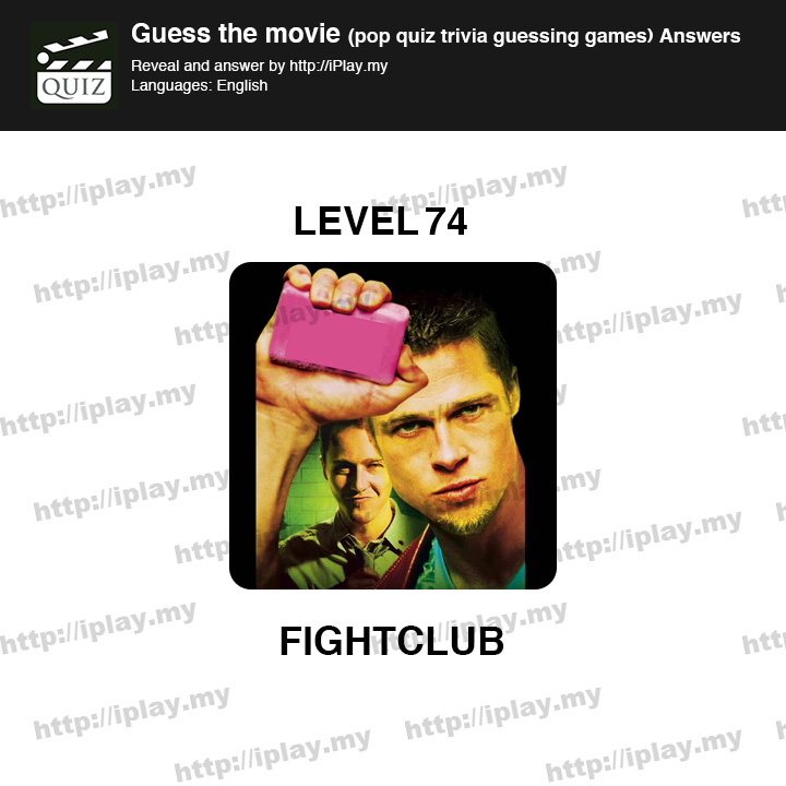 Guess the movie pop quiz Level 74