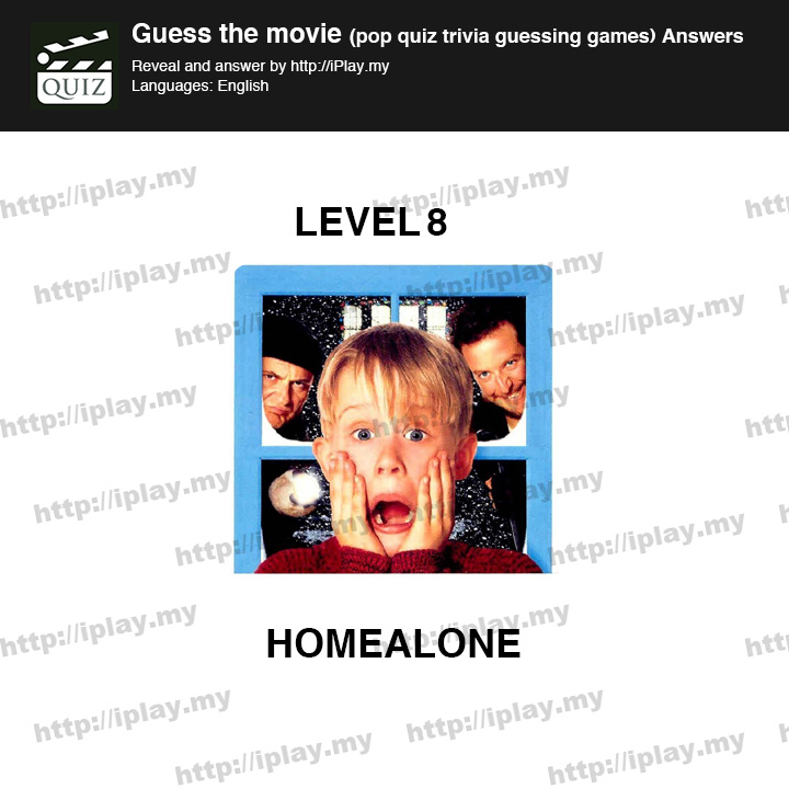 Guess the movie pop quiz Level 8