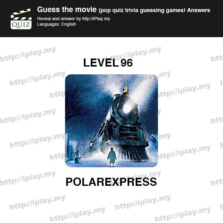 Guess the movie pop quiz Level 96