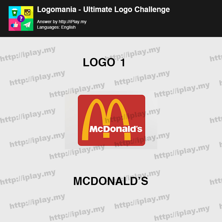 Logomania - Ultimate Logo Challenge Level 1