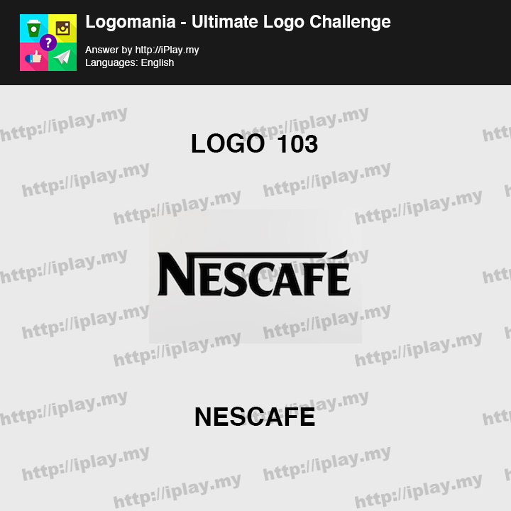 Logomania - Ultimate Logo Challenge Level 103