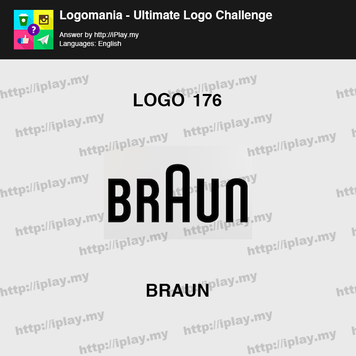 Logomania - Ultimate Logo Challenge Level 176
