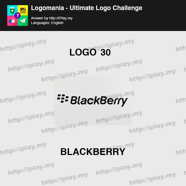 Logomania - Ultimate Logo Challenge Level 30