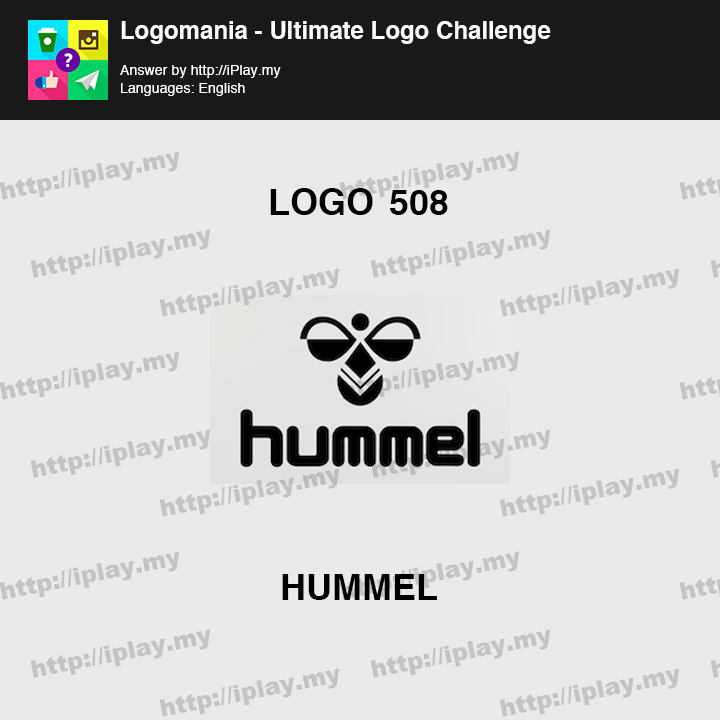 Logomania - Ultimate Logo Challenge Level 508