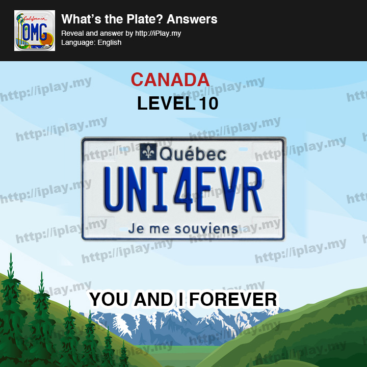 What's the Plate Canada Level 10