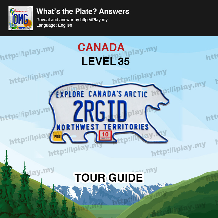 What's the Plate Canada Level 35