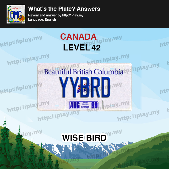 What's the Plate Canada Level 42