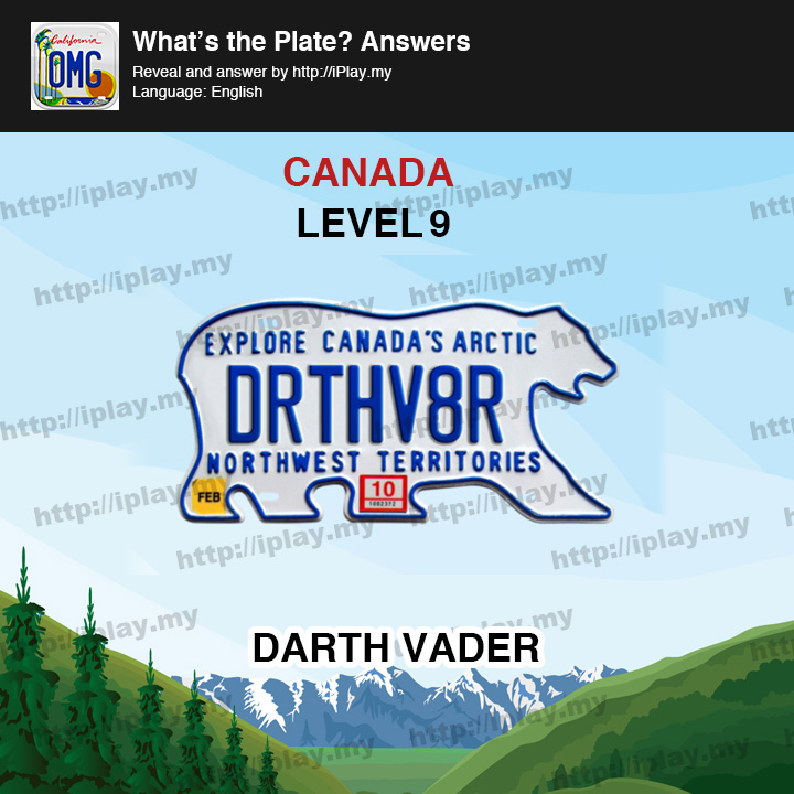 What's the Plate Canada Level 9