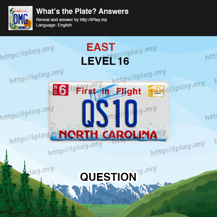 What's the Plate East Level 16