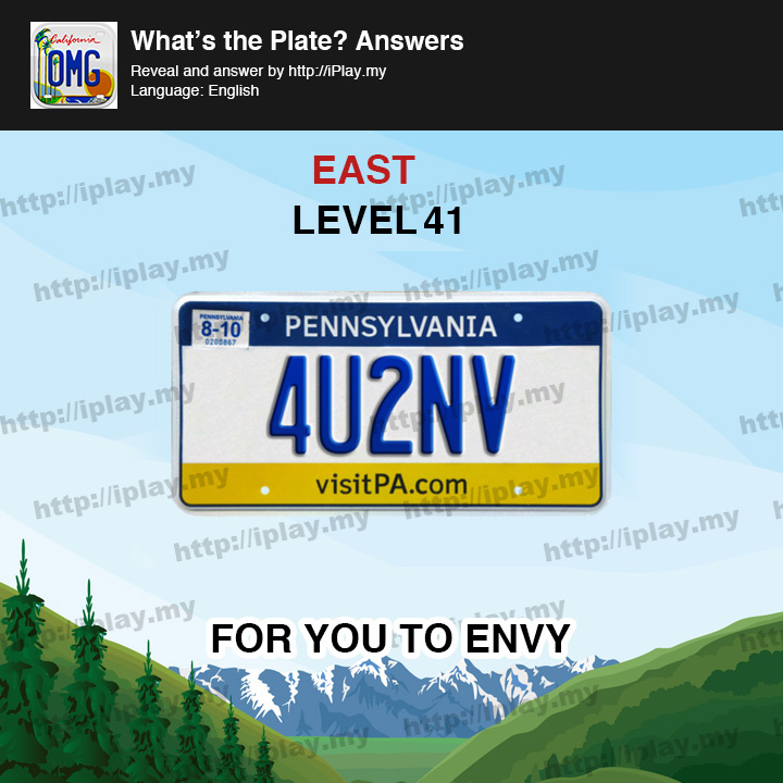 What's the Plate East Level 41