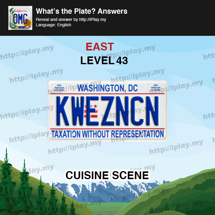 What's the Plate East Level 43