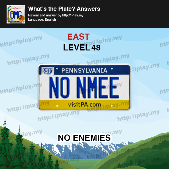 What's the Plate East Level 48