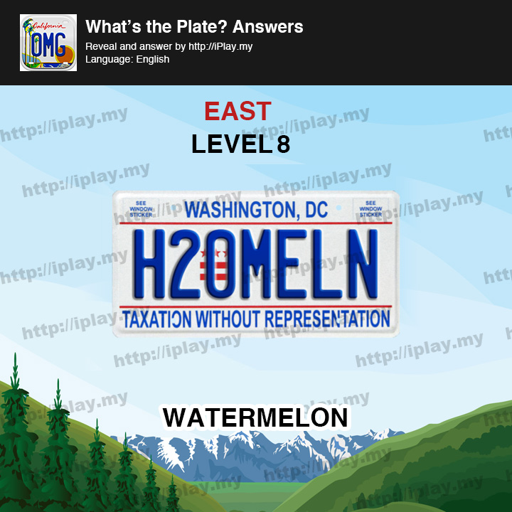 What's the Plate East Level 8