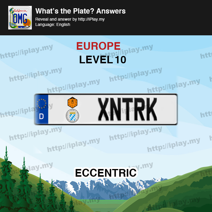 What's the Plate Europe Level 10