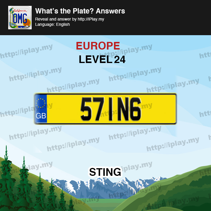 What's the Plate Europe Level 24