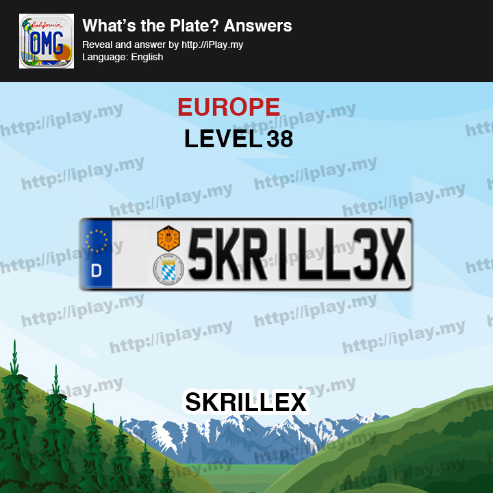 What's the Plate Europe Level 38