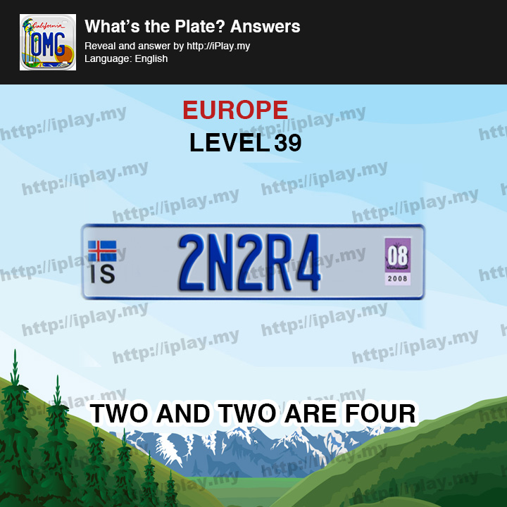 What's the Plate Europe Level 39