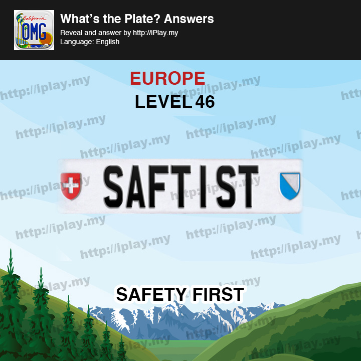 What's the Plate Europe Level 46