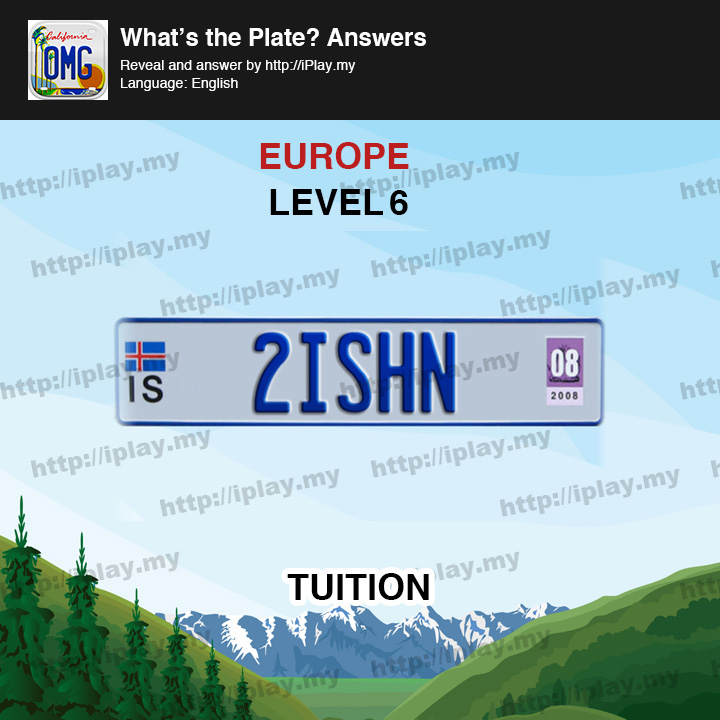 What's the Plate Europe Level 6