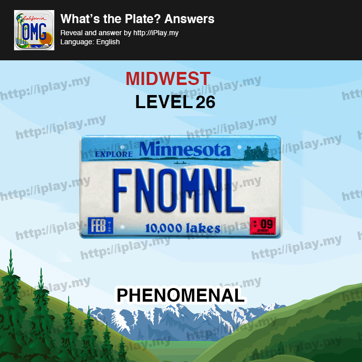 What's the Plate Midwest Level 26