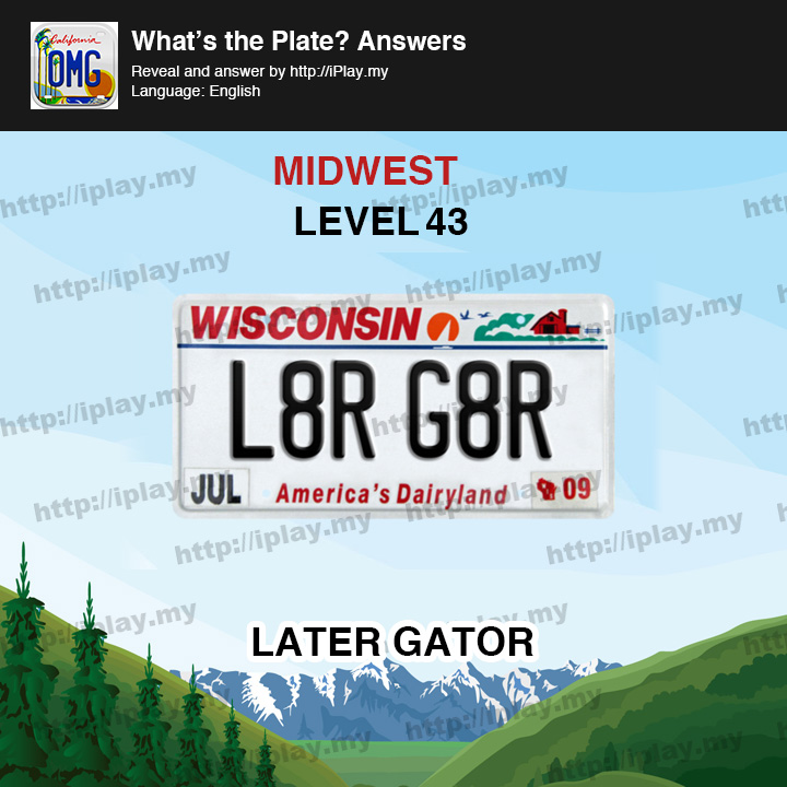 What's the Plate Midwest Level 43