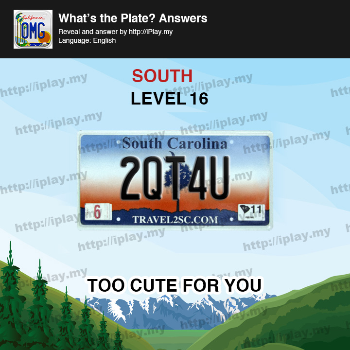 What's the Plate South Level 16