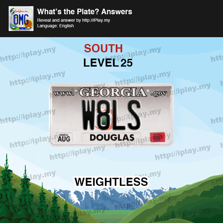 What's the Plate South Level 25