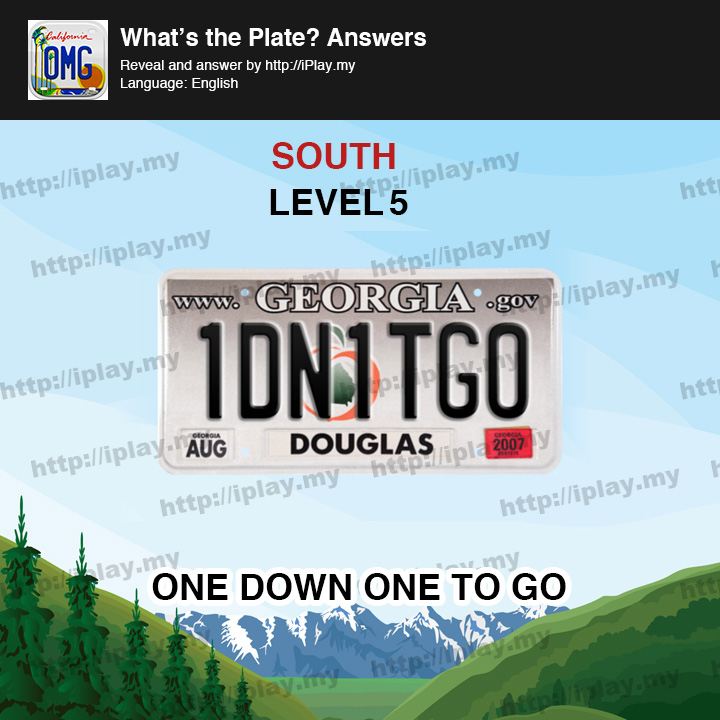 What's the Plate South Level 5