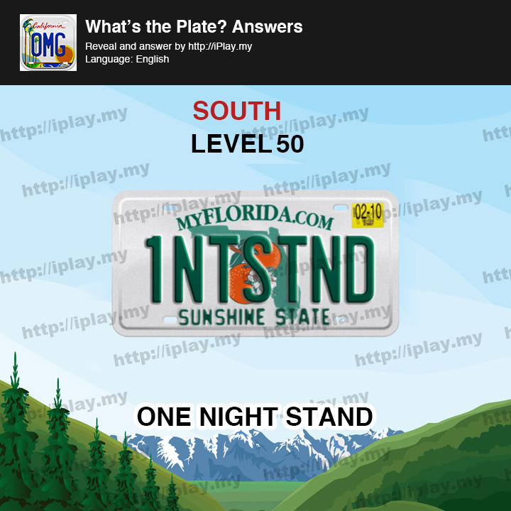 What's the Plate South Level 50