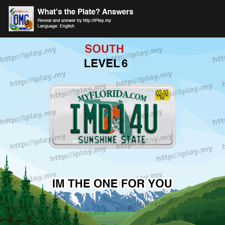 What's the Plate South Level 6