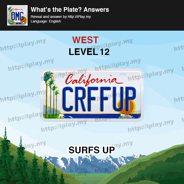 What's the Plate West Level 12