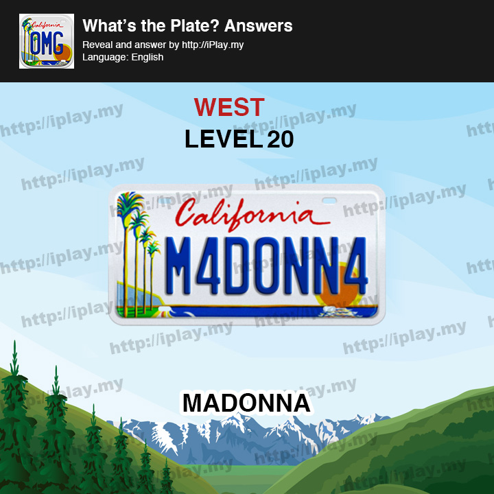 What's the Plate West Level 20