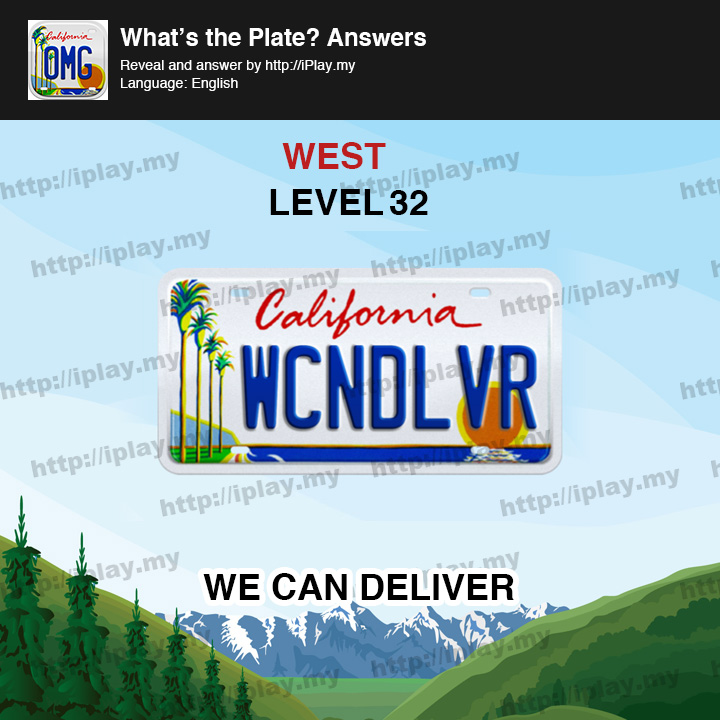What's the Plate West Level 32