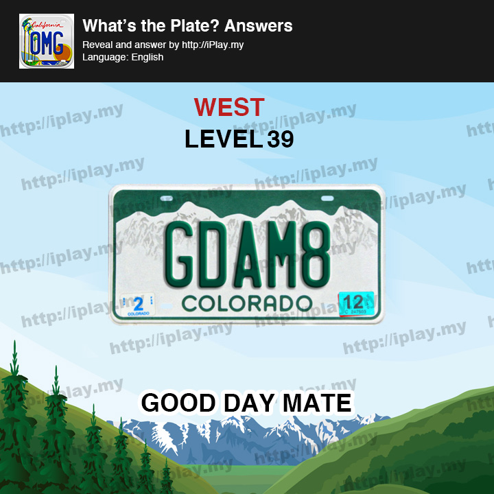 What's the Plate West Level 39