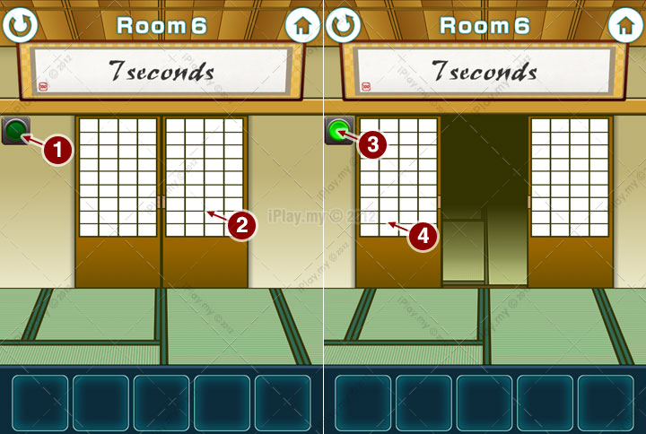 100 Fusumas Room Escape Walkthrough Level 6