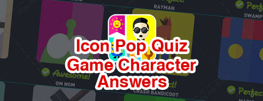 Icon Pop Quiz Answers Weekend Specials Game Character Cover