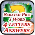 Scratch Pics 1 Word Answers - 4 Letters Page Featured