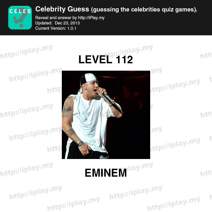 Celebrity Guess Level 112