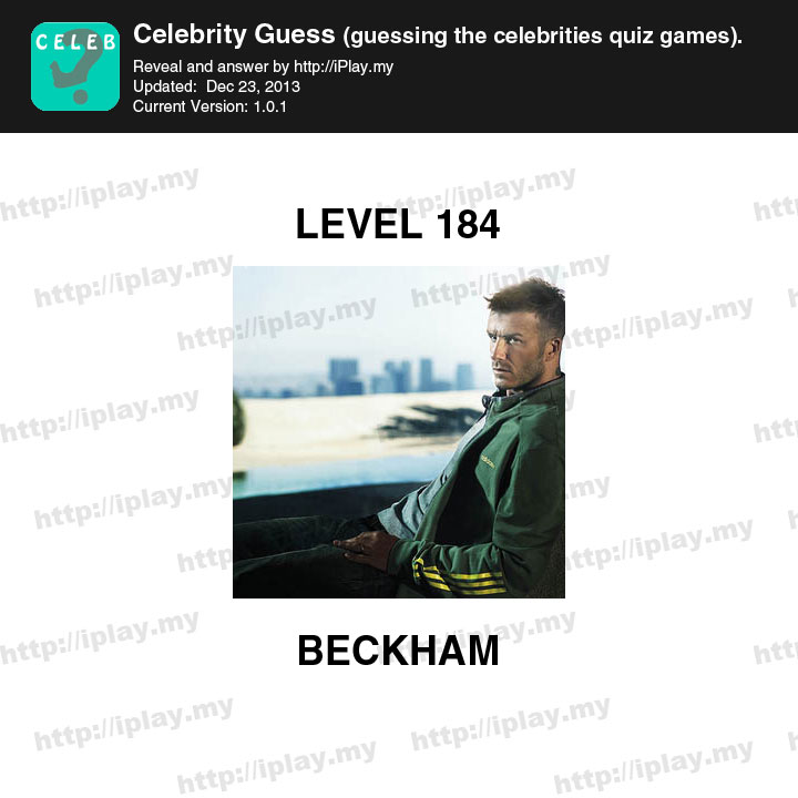 Celebrity Guess Level 184