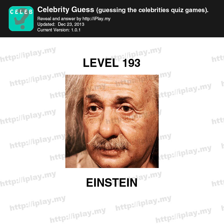 Celebrity Guess Level 193